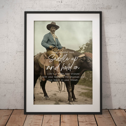 »Bull Rider Grandad«