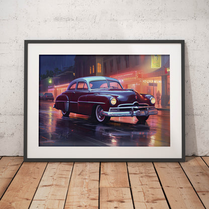 »Cherry red 1950 vintage Coupe«