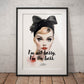 »I'm not bossy«