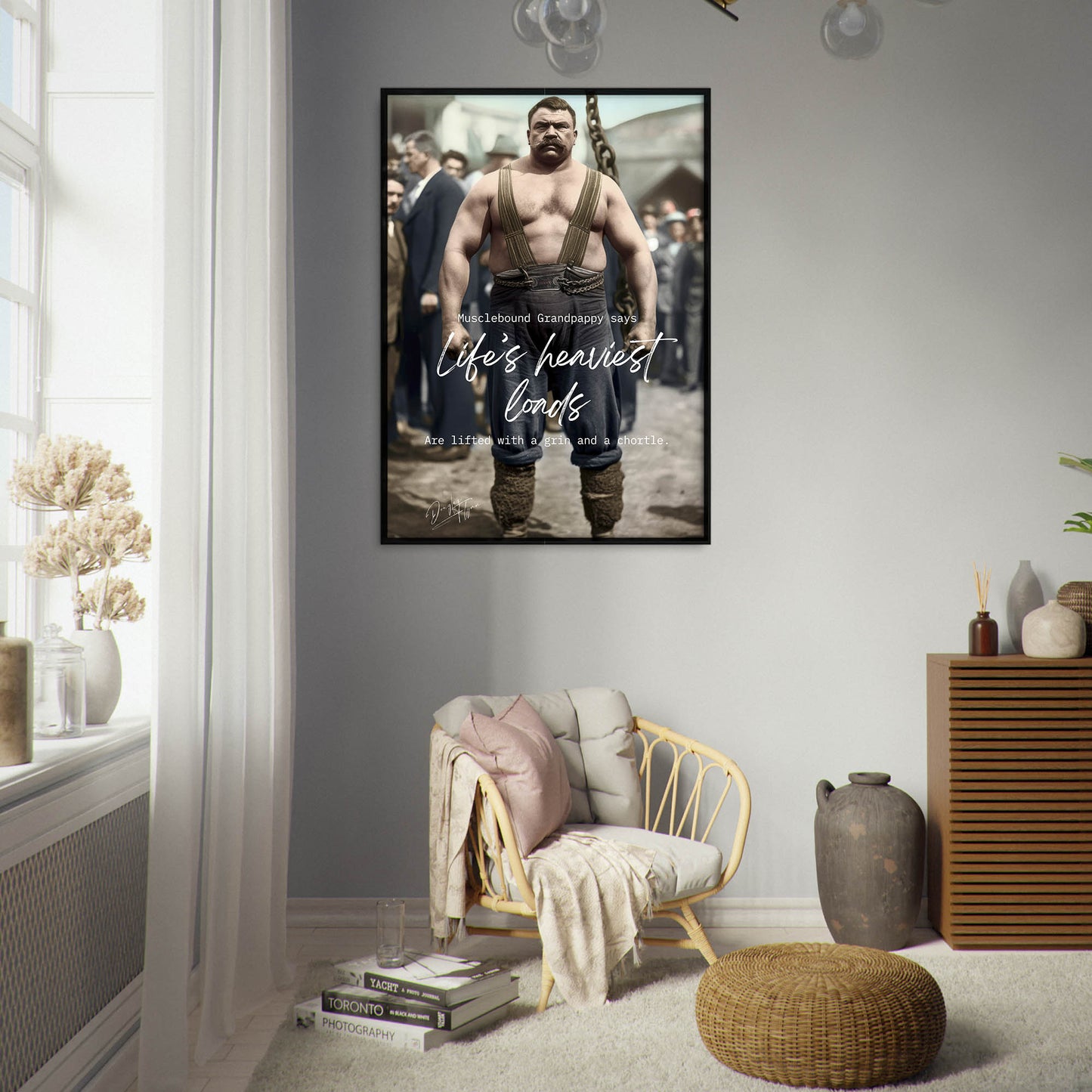 »Musclebound Grandpappy«