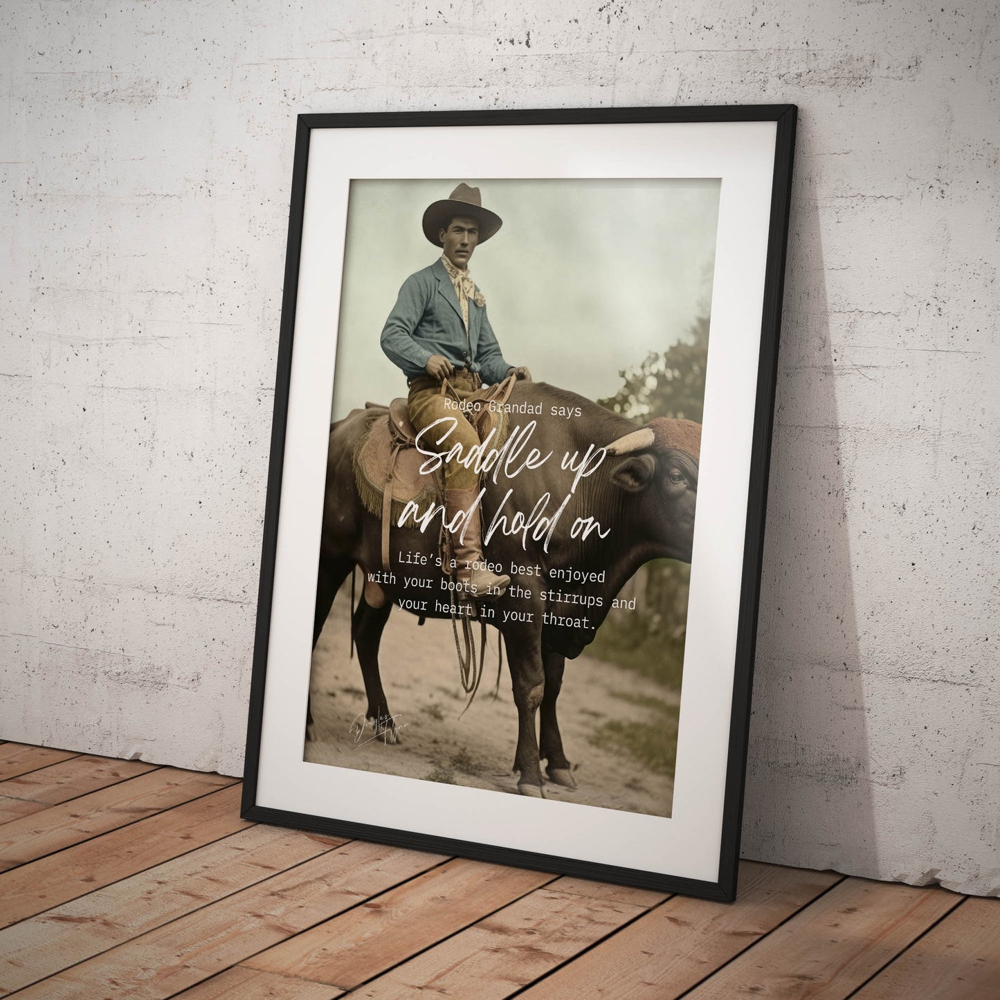 »Bull Rider Grandad«