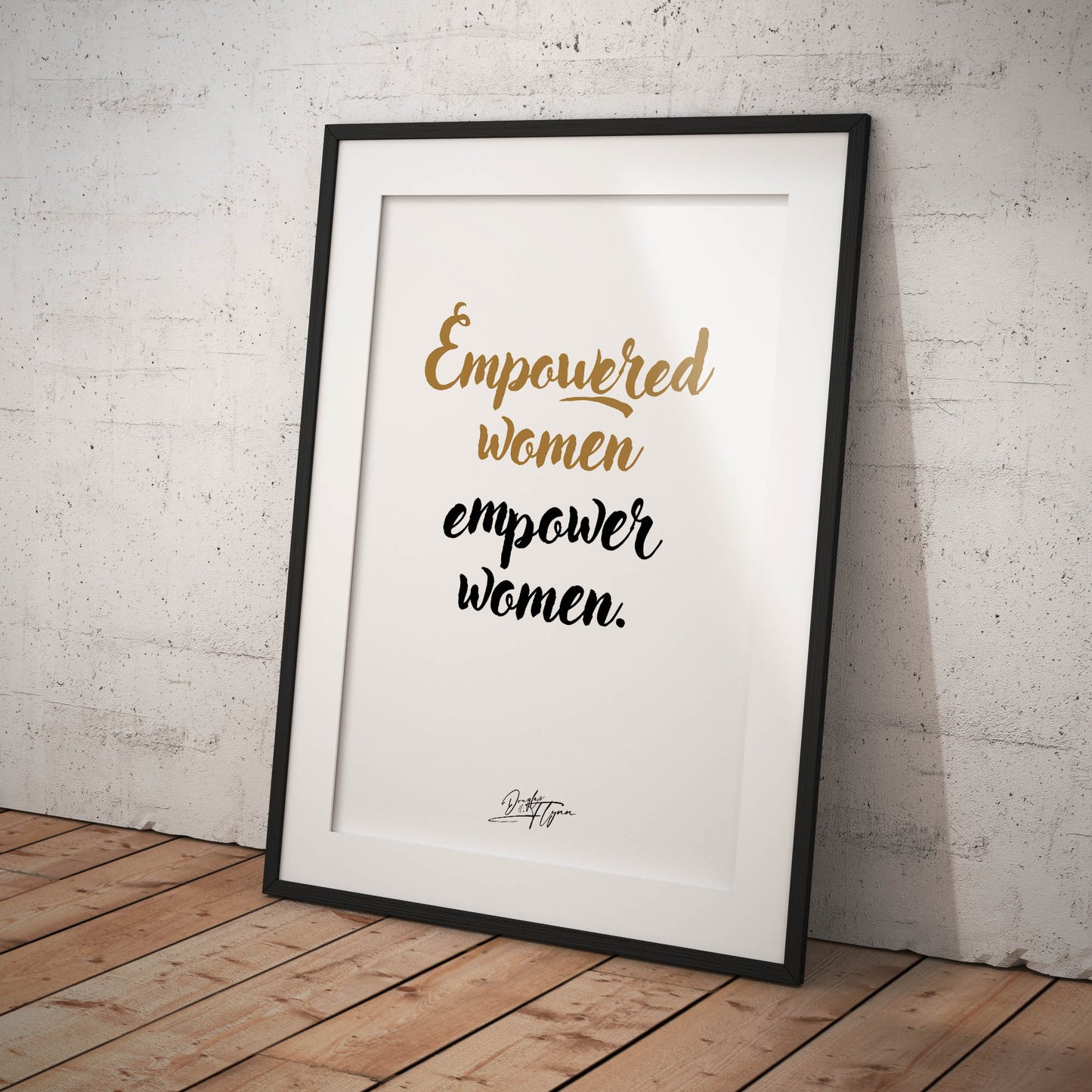 »Empowered women«