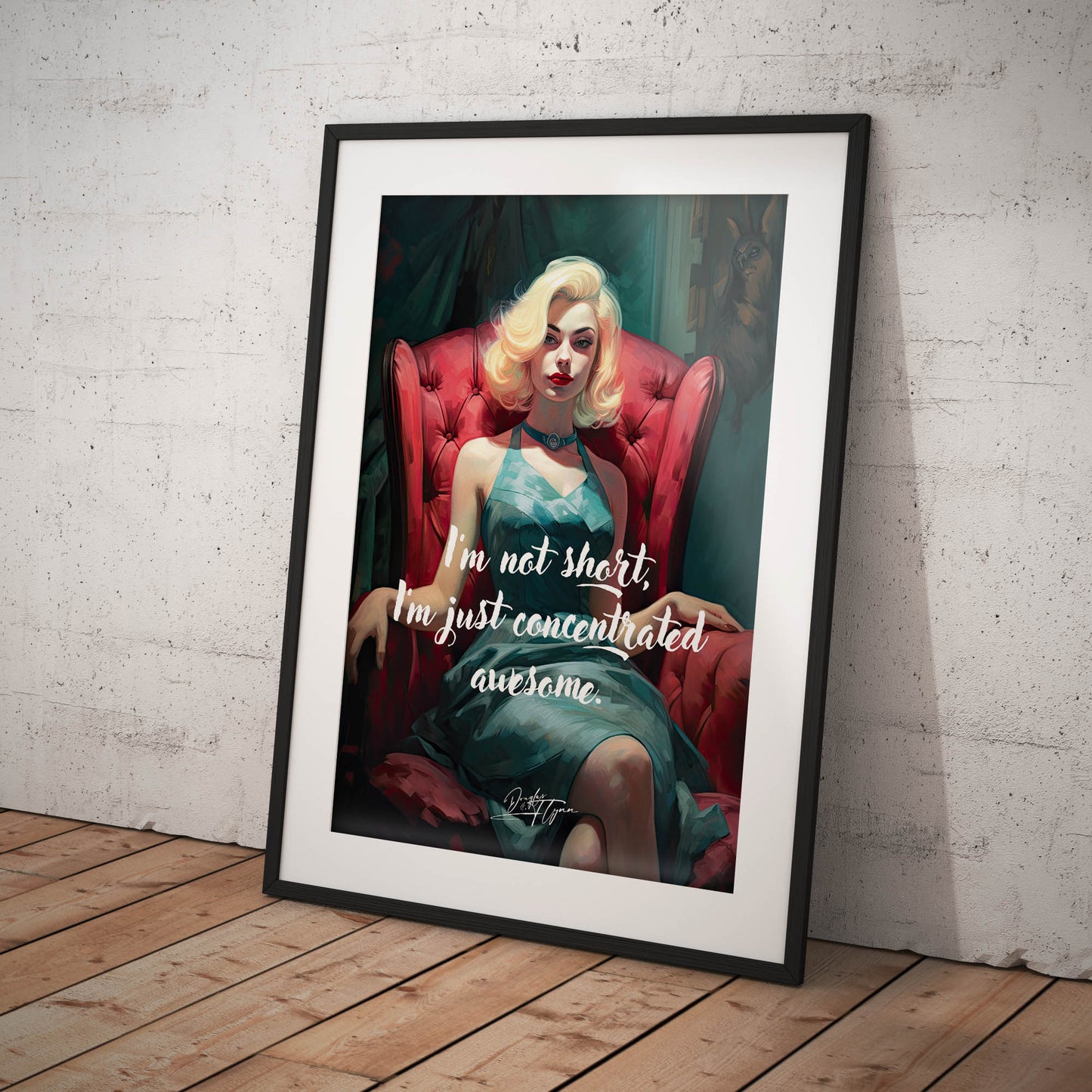 »I'm not short. Im just concentrated awesome.«