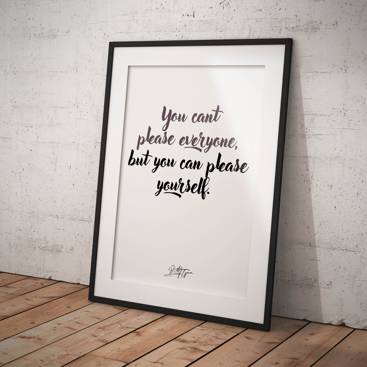 »You can't please everyone«