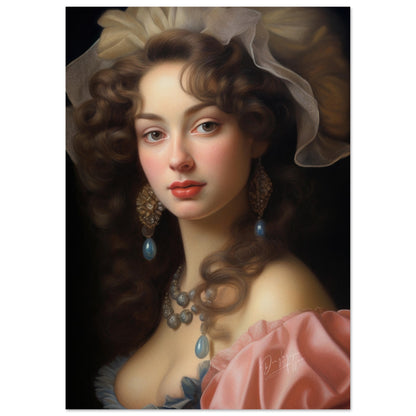 »Nina Rococo Girl Portrait 1«