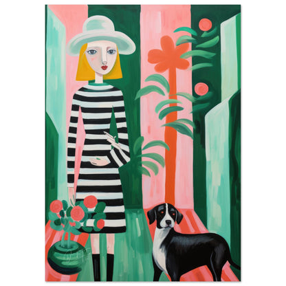 »Cecila and Her Dog«