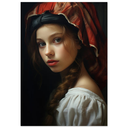 »Deborah Regency Girl Portrait 1«