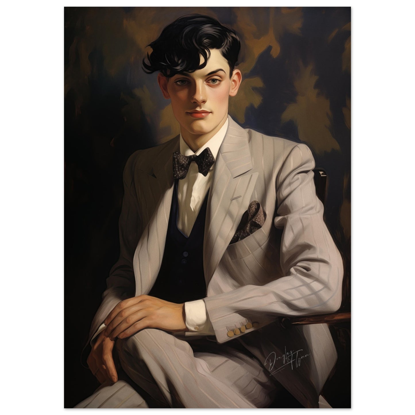 »Pinstripe Poise«