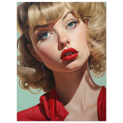 »Maya Vintage Girl Portrait 6«