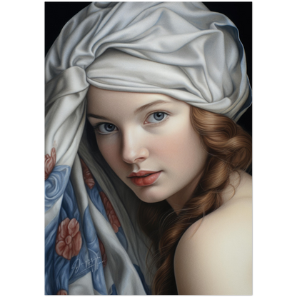 »Jeanette Rococo Girl Portrait 3«