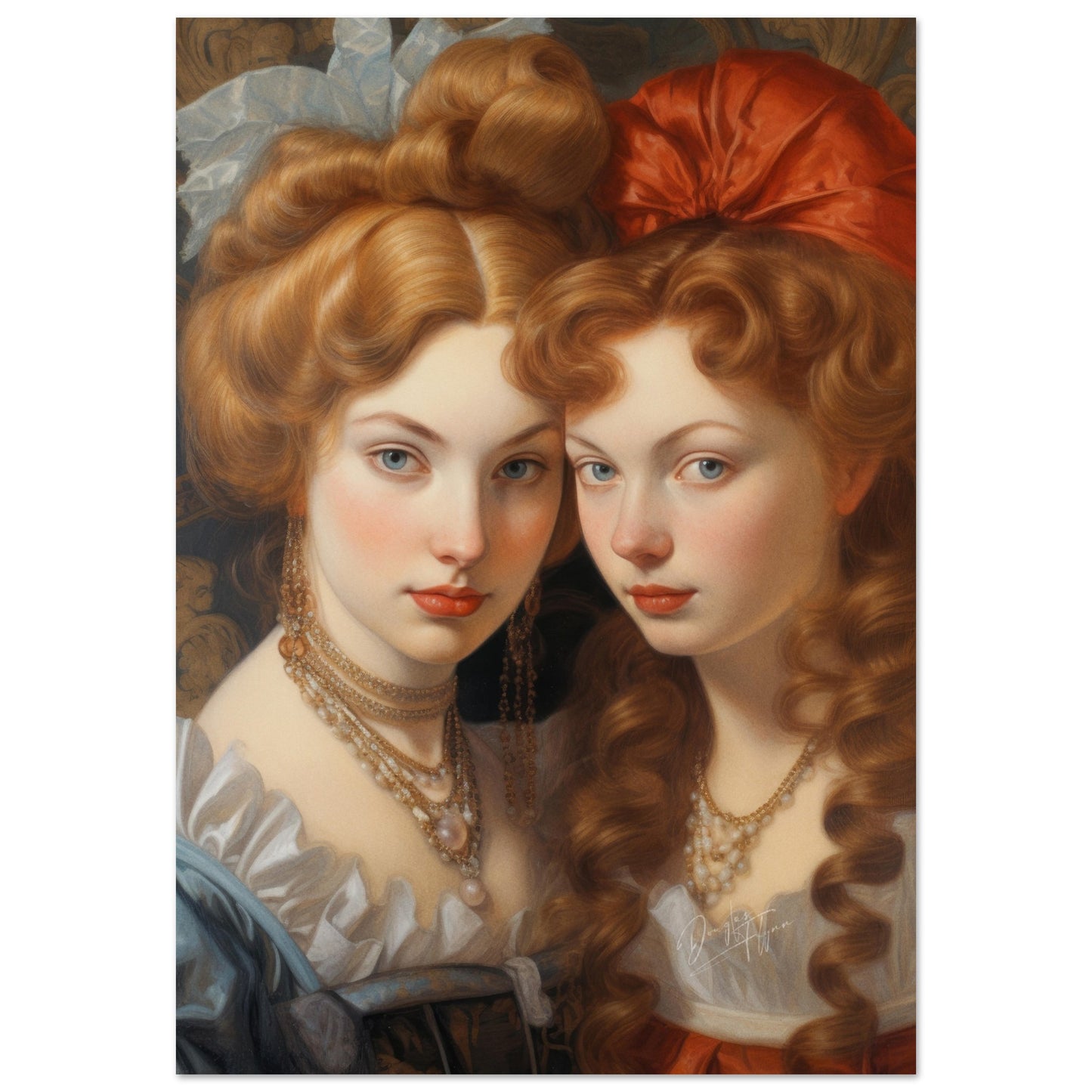 »Baroque Sisters Portrait 1«