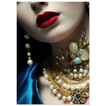 »Jeanette Rococo Girl Close Portrait 3«