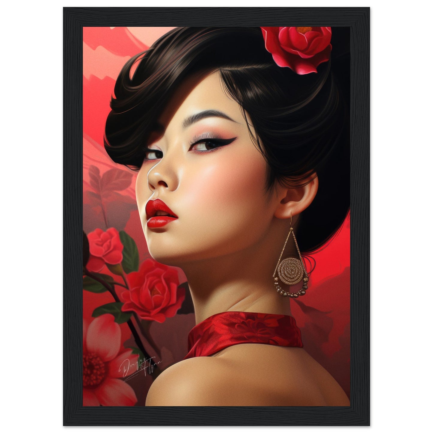 »Oriental Vintage Girl 4«