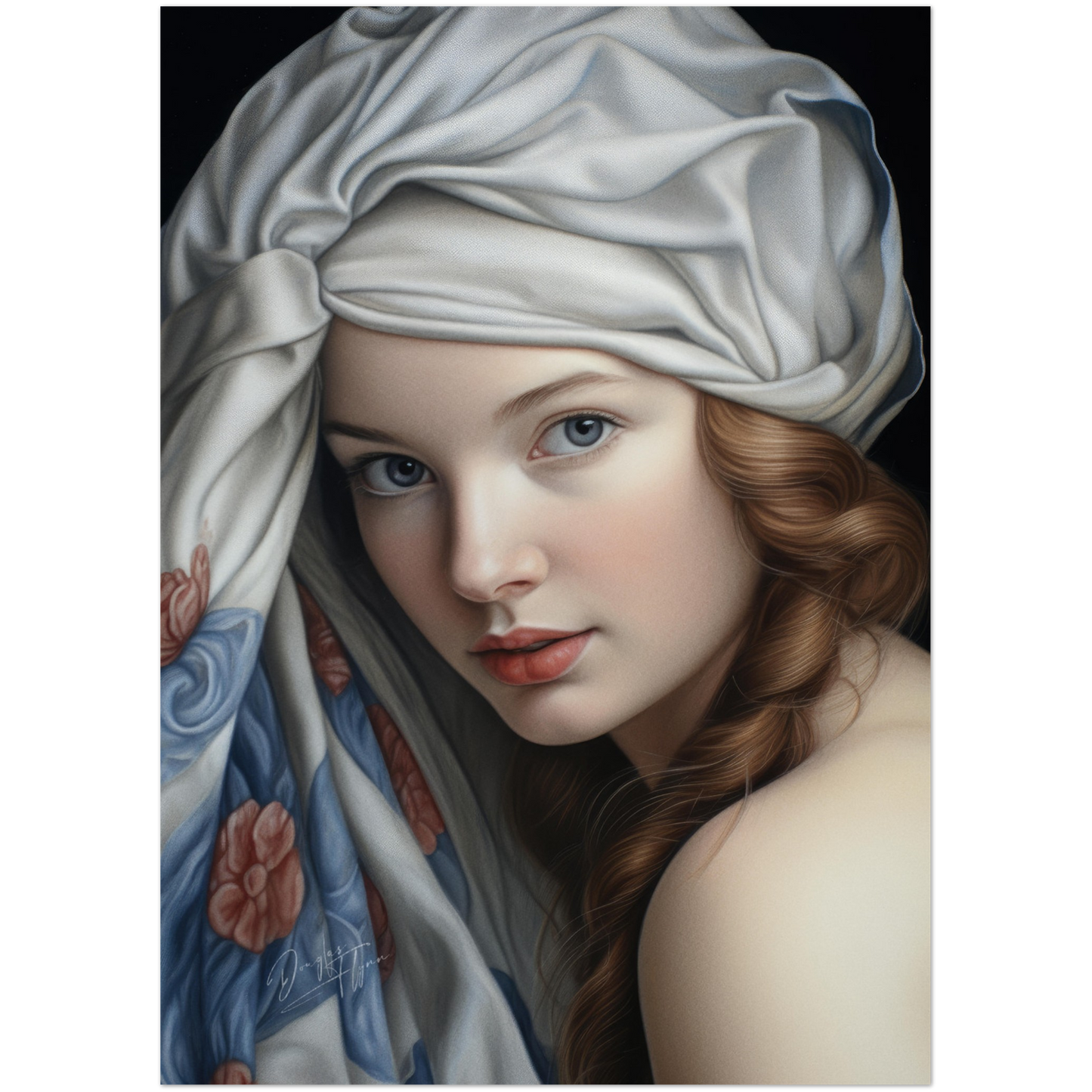 »Jeanette Rococo Girl Portrait 3«
