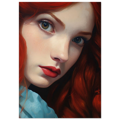 »Alice Close Girl Portrait 1«