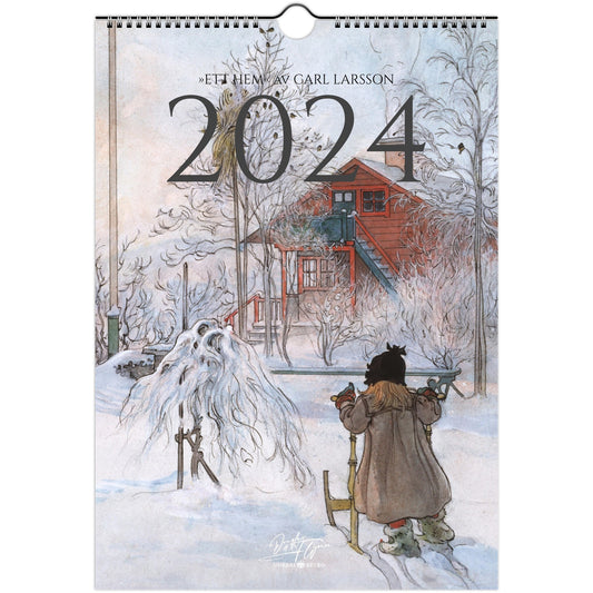 »Ett Hem av Carl Larsson« Väggkalender 2024