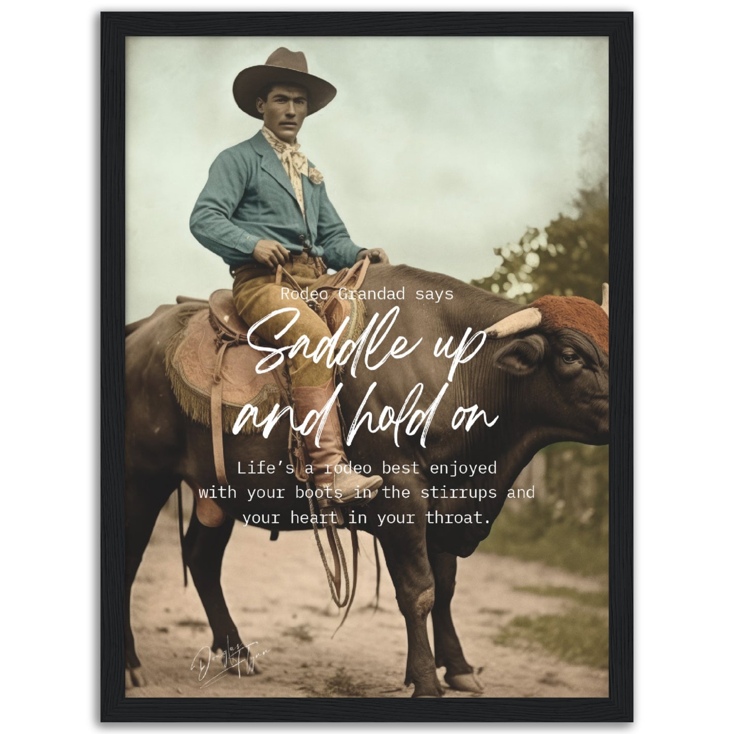 »Bull Rider Grandad«