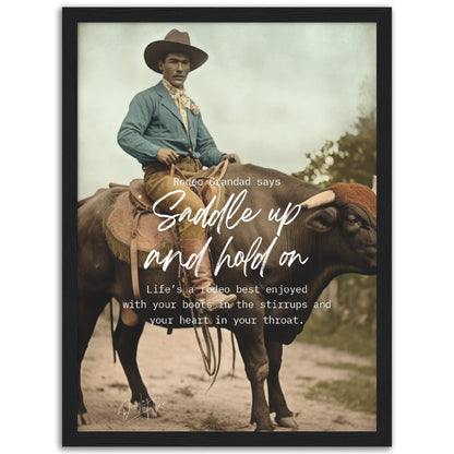 »Bull Rider Grandad«