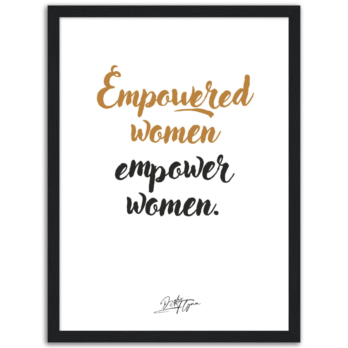 »Empowered women«