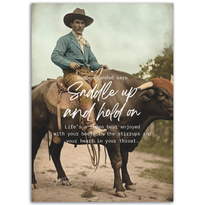 »Bull Rider Grandad«