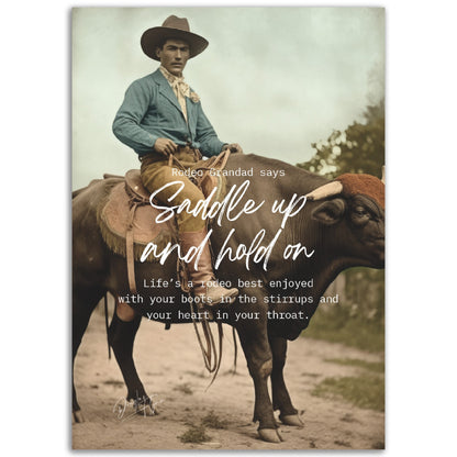 »Bull Rider Grandad«
