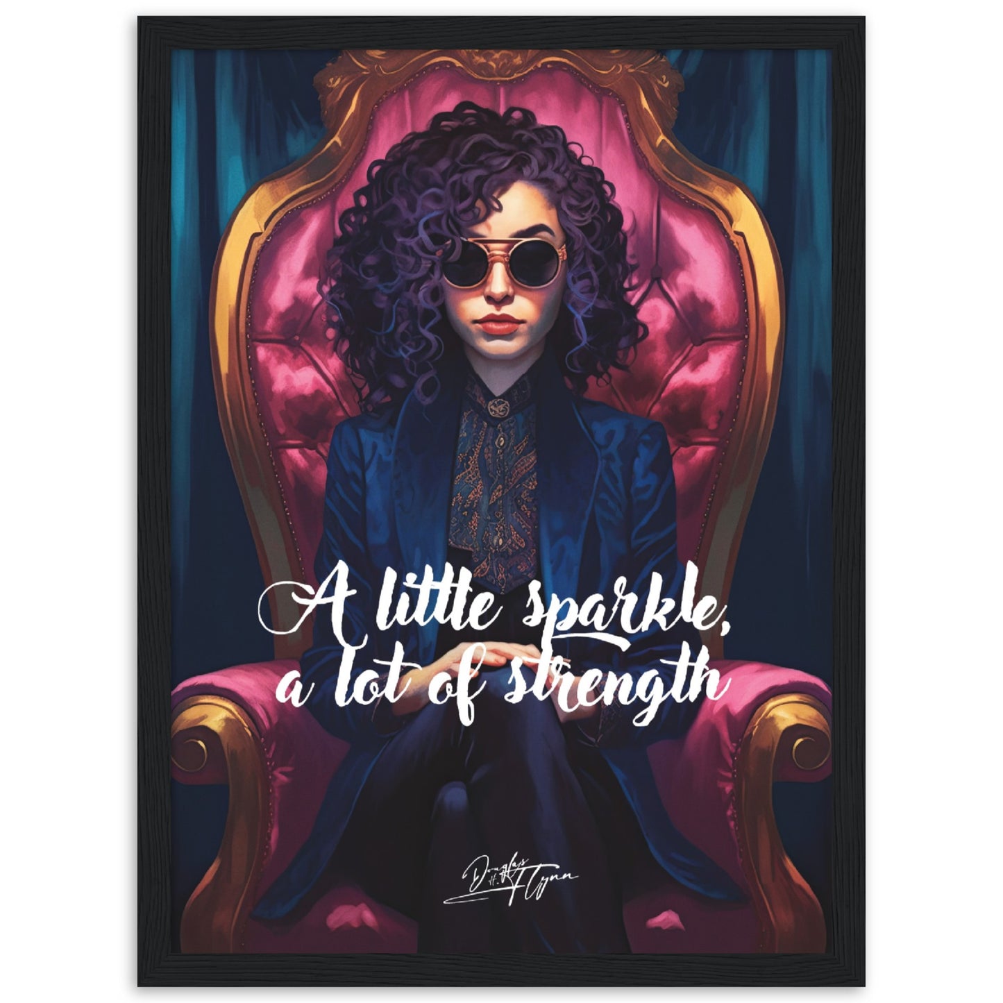 »A little sparkle, a lot of strength«