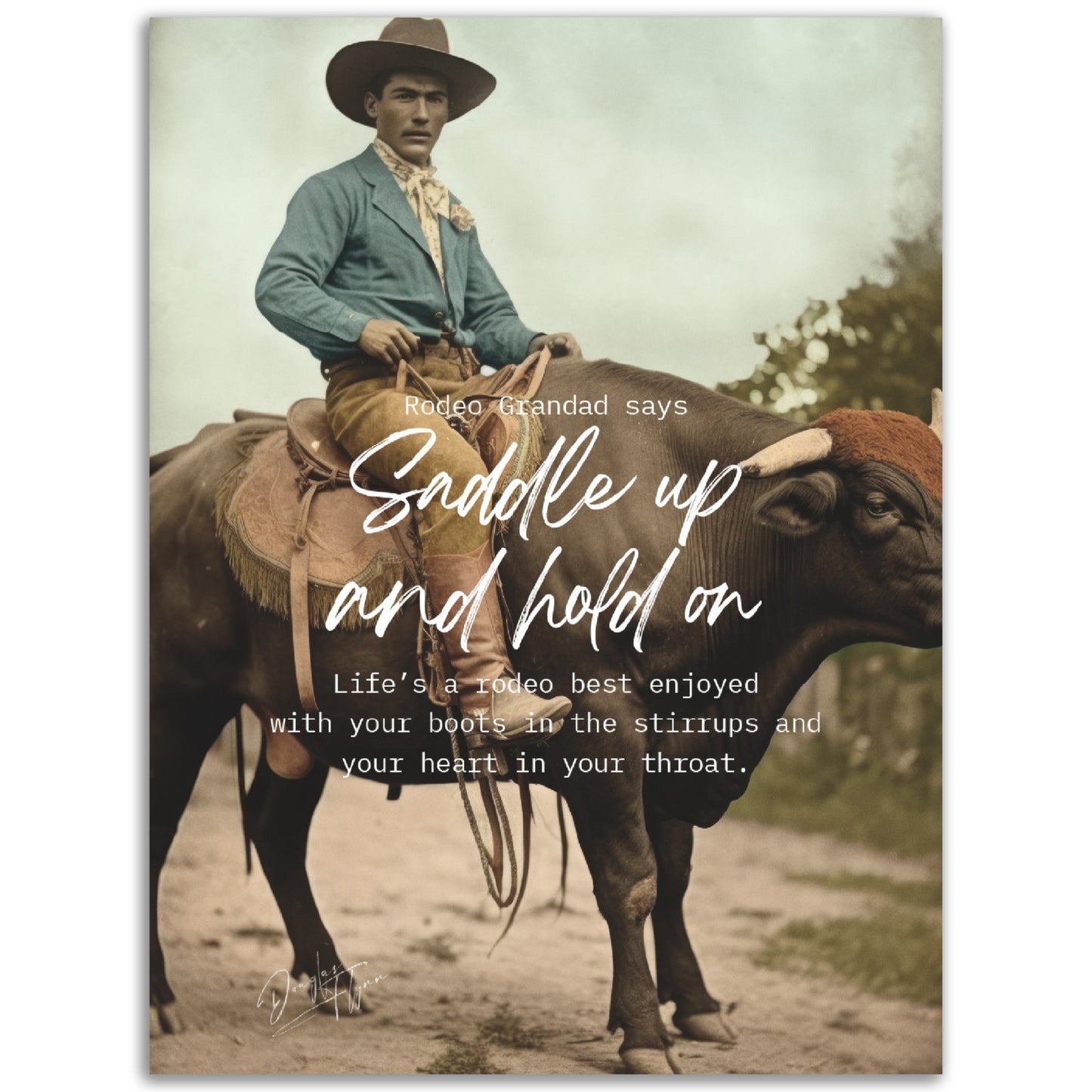 »Bull Rider Grandad«