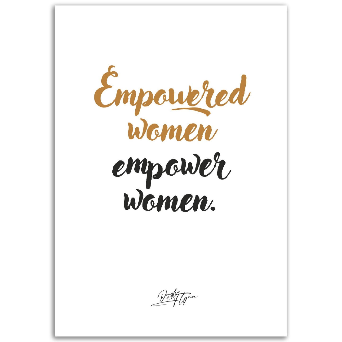 »Empowered women«