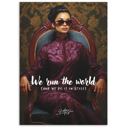 »We run the world and we do it in style«