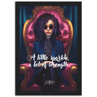 »A little sparkle, a lot of strength«