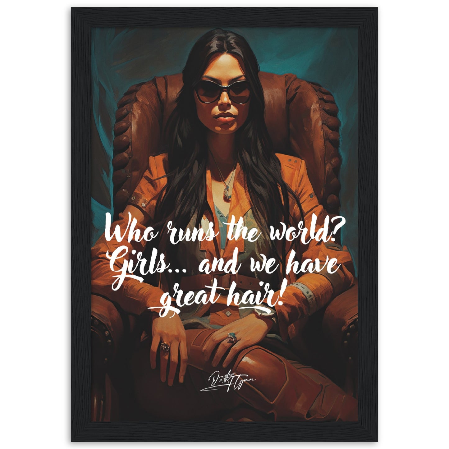 »Who runs the world? Girls and we have great hair!«