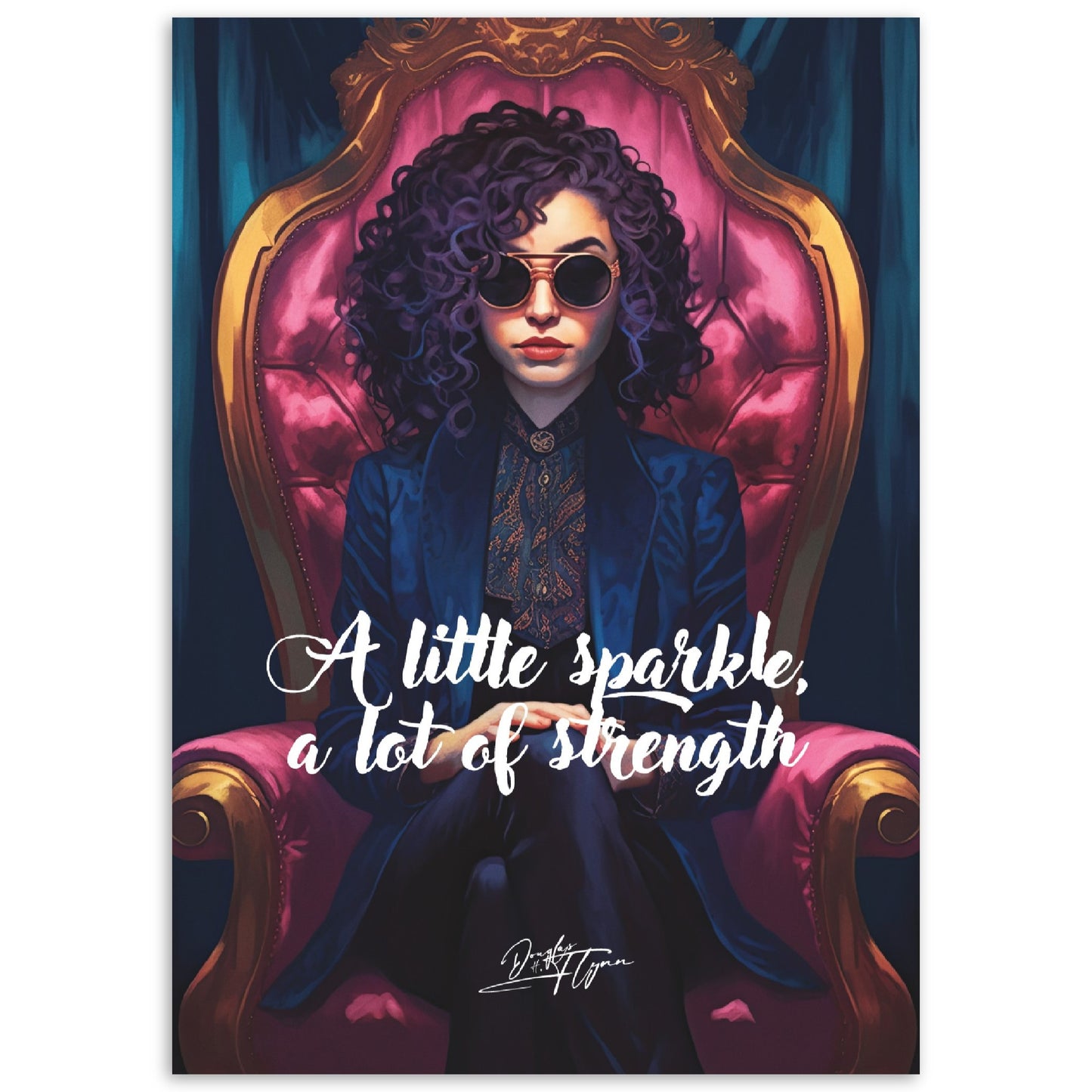 »A little sparkle, a lot of strength«
