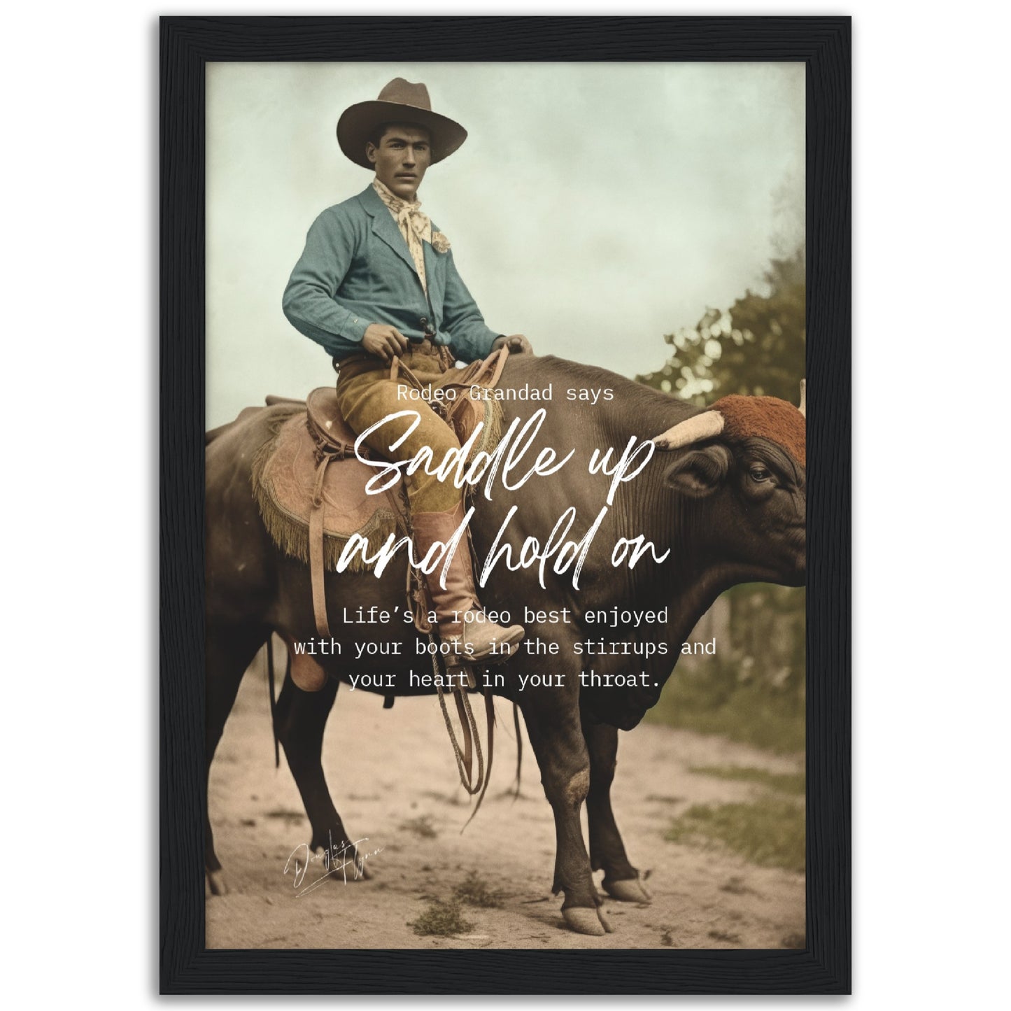 »Bull Rider Grandad«