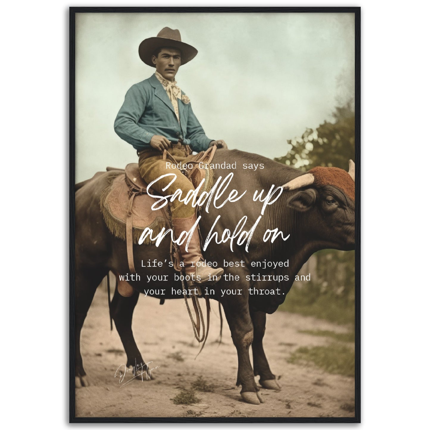 »Bull Rider Grandad«