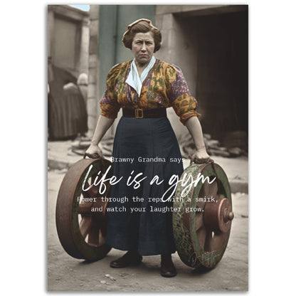 »Brawny Grandma«