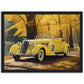 »Canary yellow 1930s Auburn vintage car«