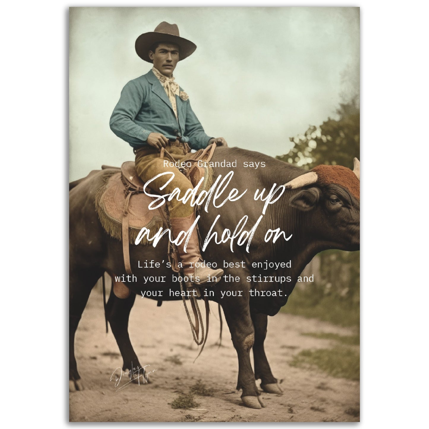 »Bull Rider Grandad«