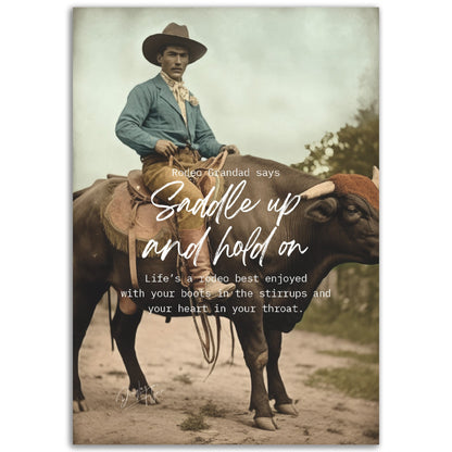 »Bull Rider Grandad«