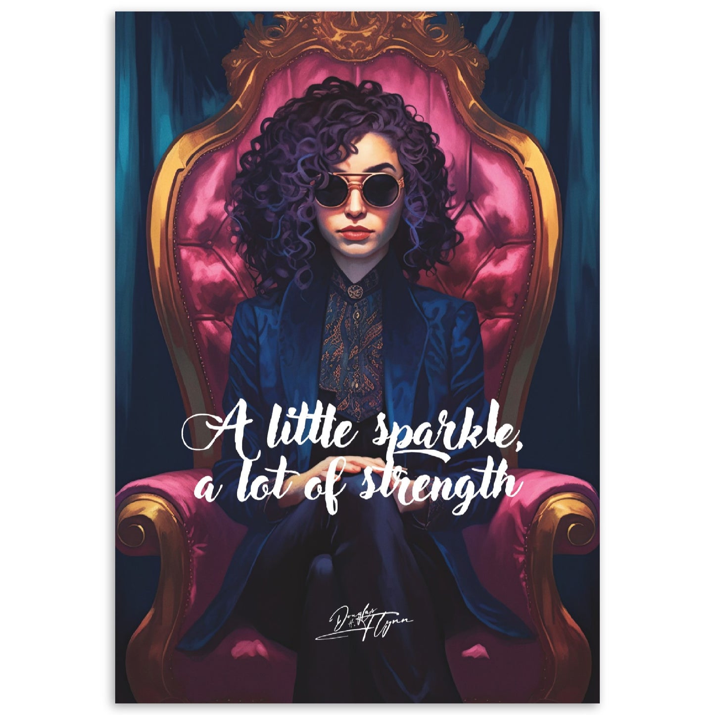 »A little sparkle, a lot of strength«