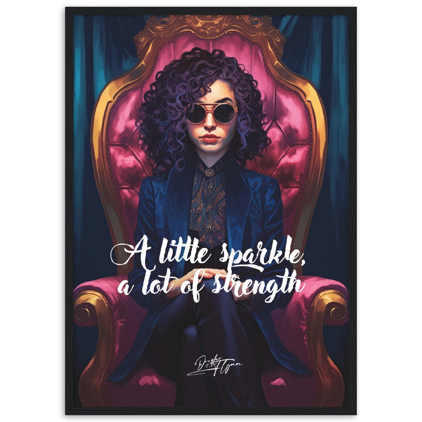 »A little sparkle, a lot of strength«