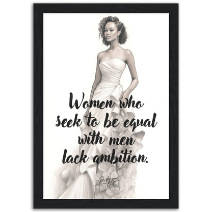 »Women who seek to be«