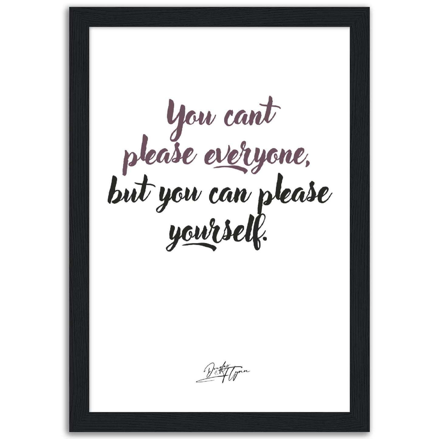 »You can't please everyone«