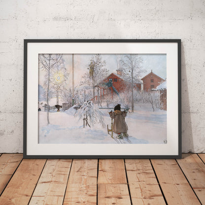 »Gården och Brygghuset« av Carl Larsson