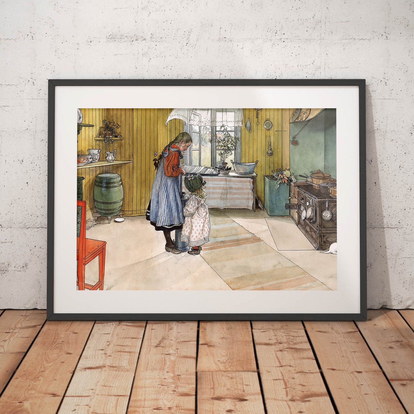 »Köket« av Carl Larsson