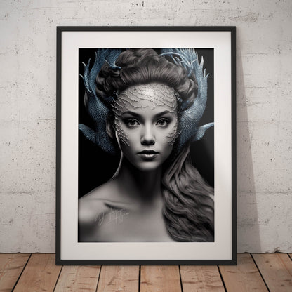 »Mermaid Fashion« retro poster
