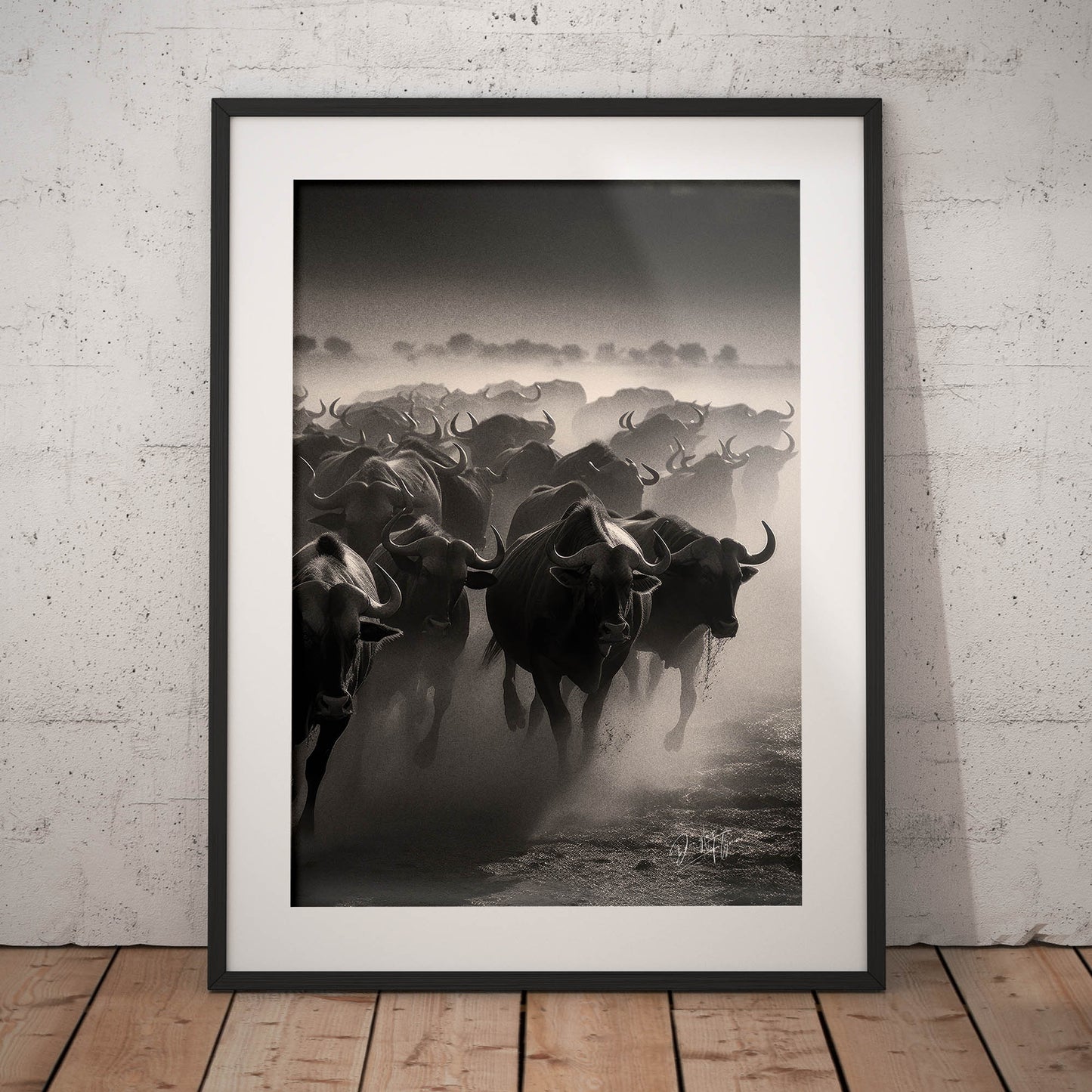 »Thundering Hooves« poster