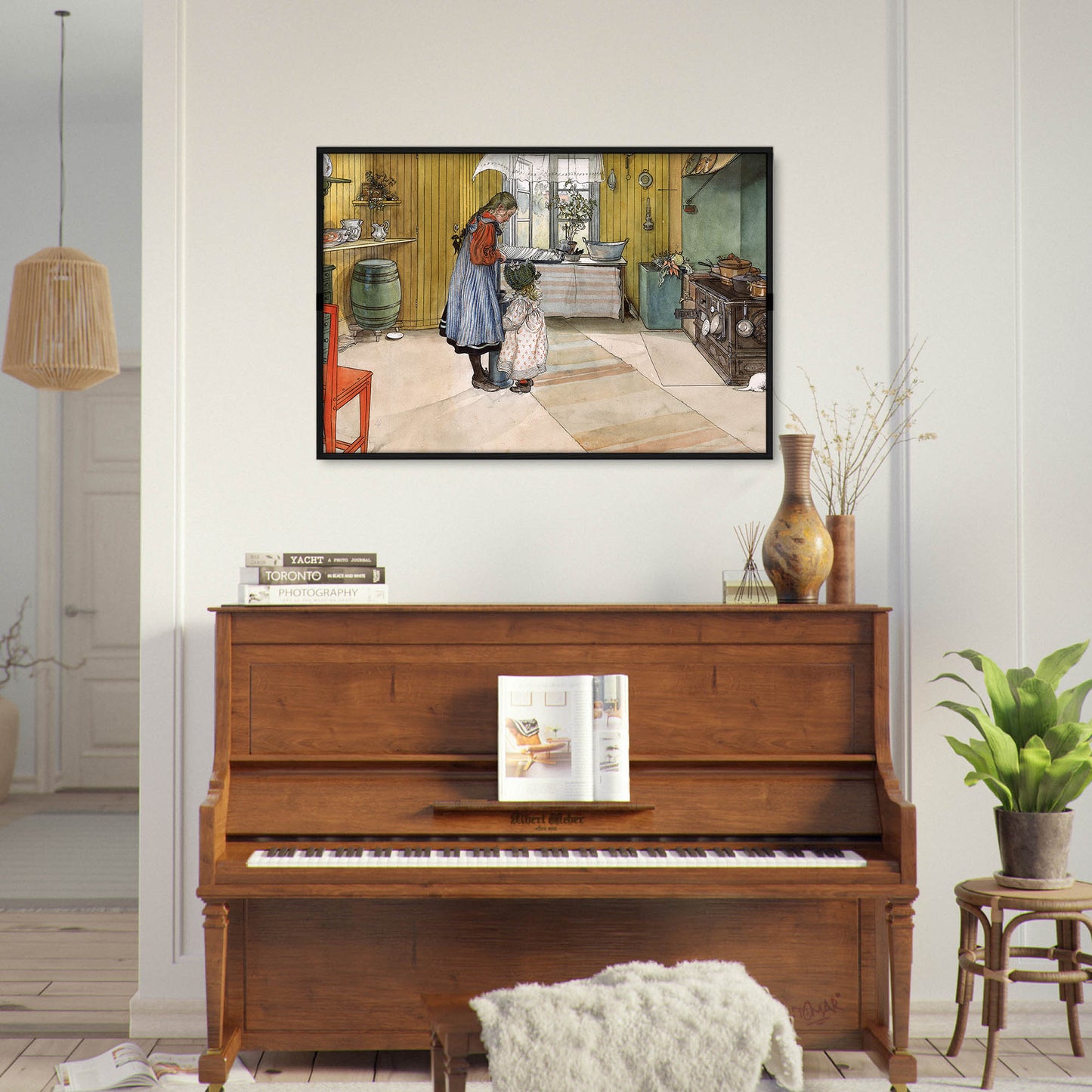 »Köket« av Carl Larsson