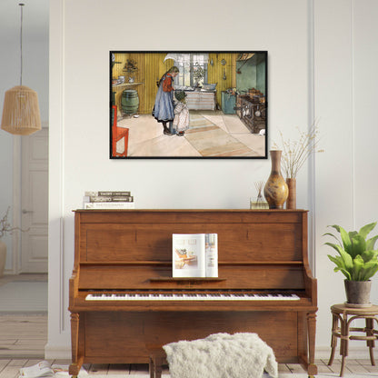 »Köket« av Carl Larsson
