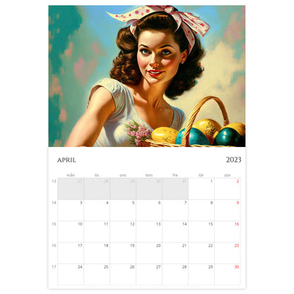 »Classic Calendar Girls 2023«, väggkalender