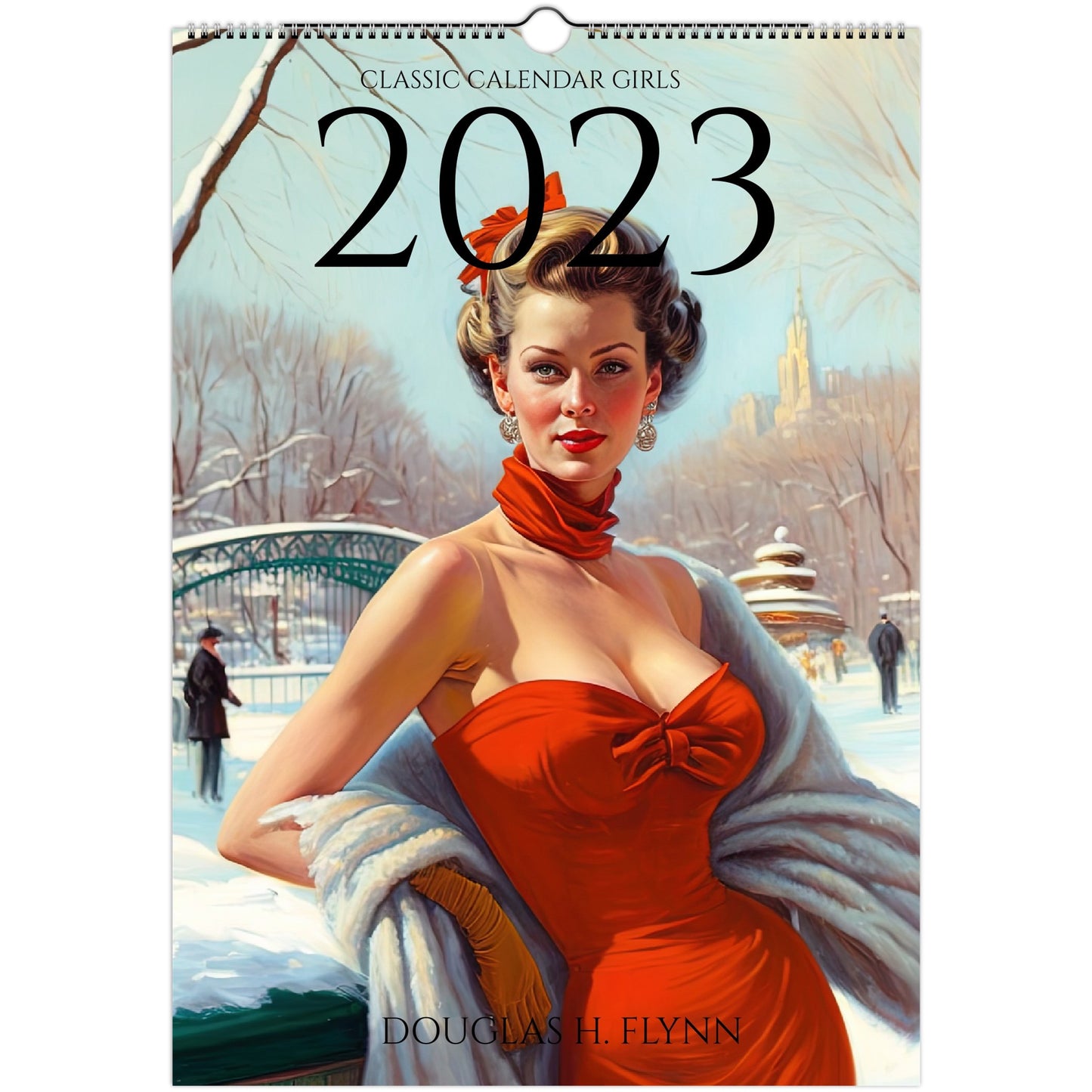 »Classic Calendar Girls 2023«, väggkalender